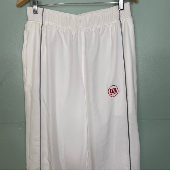 Vintage Lebron James Nike Track Suit White Men’s Size Medium 2 Piece - Picture 3 of 16